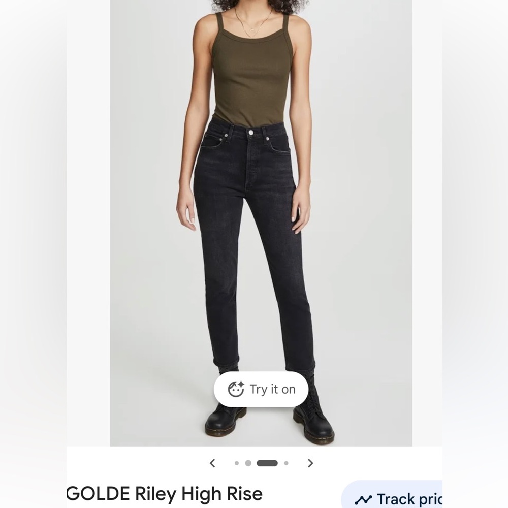Agolde Riley straight crop jeans - Picture 7 of 7